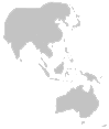 Asia Pacific map